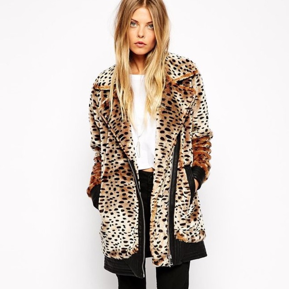 Noisy May Leopard Coat